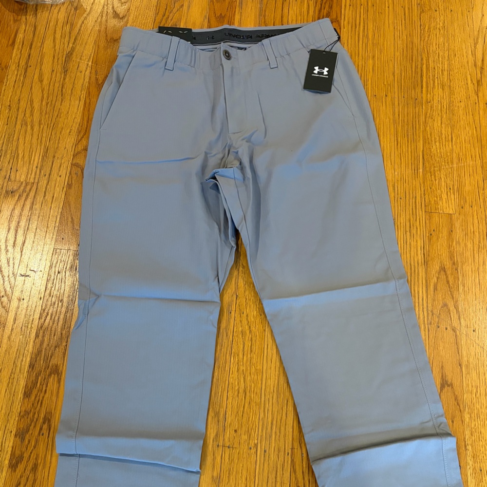 Under Armour Light Gray  Performance Chinos for Men 34/30